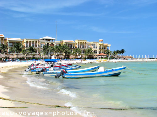 Bateaux  Playa del Carmen