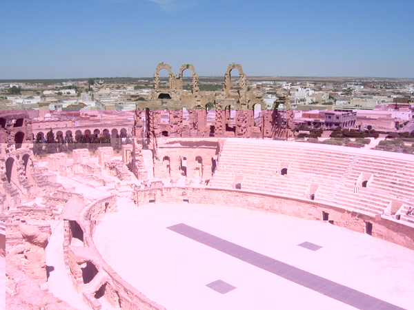 Tunisie - Amphithatre - el-jem 